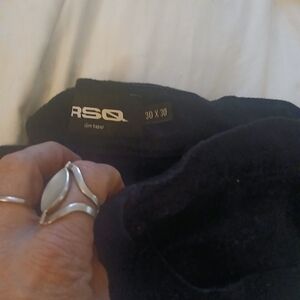 RSQ Black Slim Taper Jeans